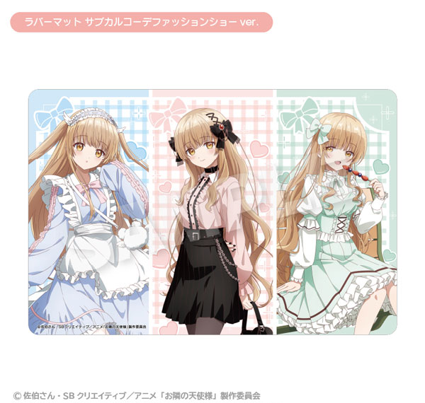 Stella Notes The Angel Next Door Spoils Me Rotten 2 Rubber Mat Subculture Coordinate Fashion Show ver. รูปภาพ 1