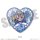 MENEGI Anime de TV "Love Live!" Nyutoro Vol.3 Chapa de Corazón Brillante de Intercambio Caja de 9 imagen 3