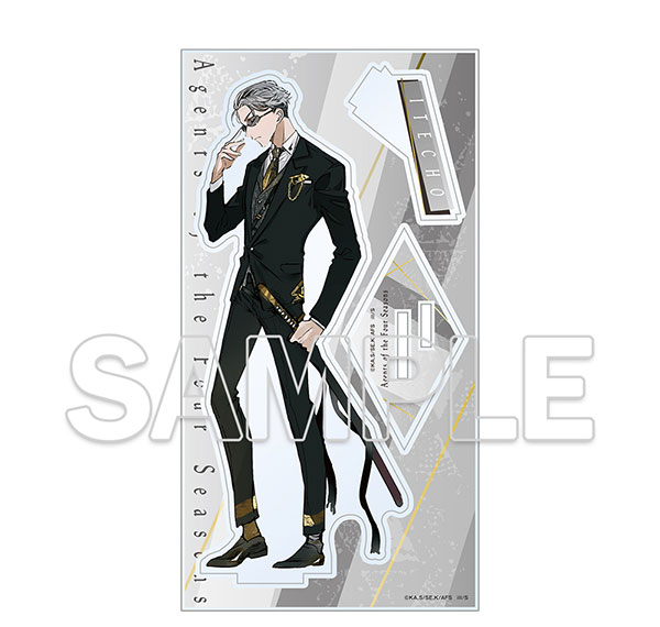 KADOKAWA Agents of the Four Seasons Acrylic Figure - Itecho Kangetsu รูปภาพ 1