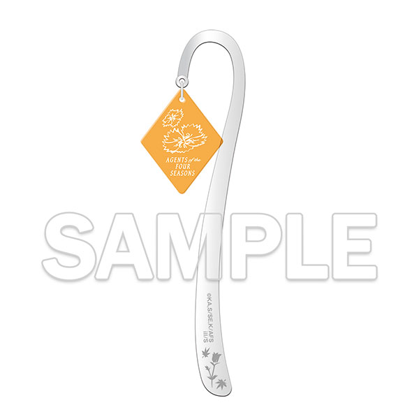 KADOKAWA Agents of the Four Seasons Metal Bookmark - Autumn