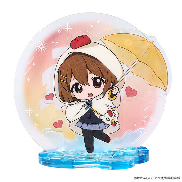 GoodSmile Moment K-ON! Fluffy Rain Series Acrylic Stand Yui Hirasawa