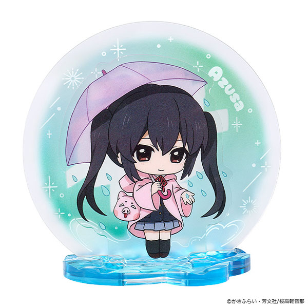 GoodSmile Moment K-ON! Fluffy Rain Series Acryl-Ständer Azusa Nakano Bild 1