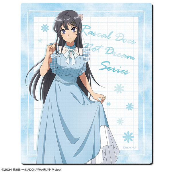 License Agent "Seishun Buta Yarou" Series Rubber Mouse Pad Design 01 (Mai Sakurajima / Summer Check Pattern ver.) New Illustration 圖片 1