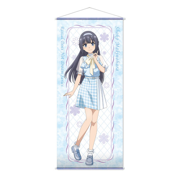 License Agent "Seishun Buta Yarou" Series แทปเพสตรี้แขวนผนังขนาดเกือบเท่าจริง Design 06 (Shoko Makinohara / Summer Check Pattern ver.) ภาพใหม่ รูปภาพ 1
