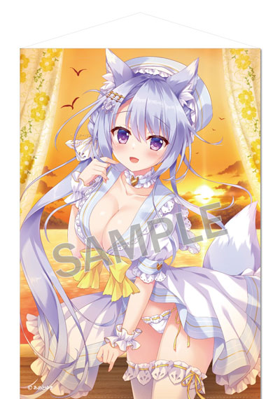 Brendream Yuki Ameto โปสเตอร์ผ้า B1 Happy Celebration Kitsune-san ExtraEdition รูปภาพ 1