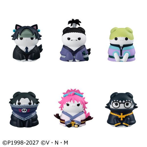 MegaHouse MEGA CAT PROJECT Hunter x Hunter NYANTER x NYANTER Phantom Troupe x CAT 8Pack BOX