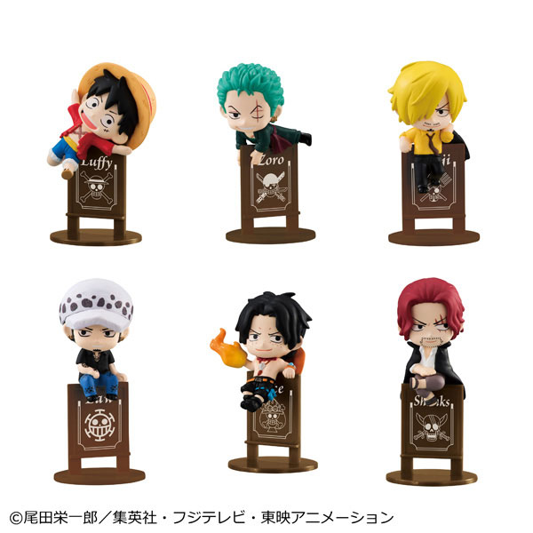 MegaHouse 오챠토모 시리즈 원피스 해적 연회 8팩 박스