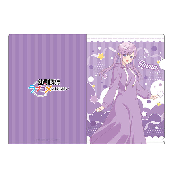 Penguin Parade Osananajimi to wa Romcom ni Naranai New Illustration Clear File Runa Tsukimi