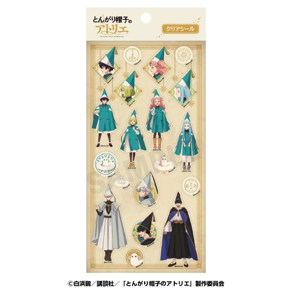 Ensky TV Anime "Witch Hat Atelier" Clear Sticker