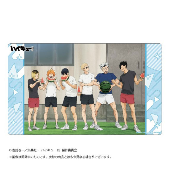 TSUKINAGI Haikyuu!! Rubber Desk Mat Collection Watermelon (Group) รูปภาพ 1