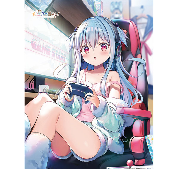 Curtain Damashii [Ichijyoma Mankitsu Gurashi!]B2 Wall Scroll (Neo Nakano) Double Suede รูปภาพ 1