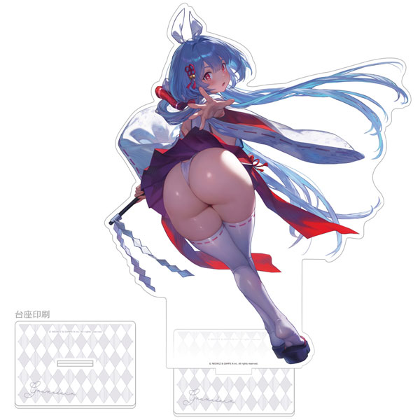 Curtain Damashii [브라운더스트2] 점보 아크릴 스탠드 (그라나다이르 / 정화의 무녀)