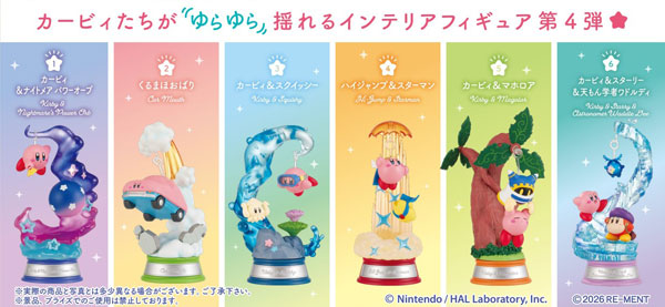 RE-MENT Kirby Swing Kirby Starry Voyage 6Pack BOX Bild 1