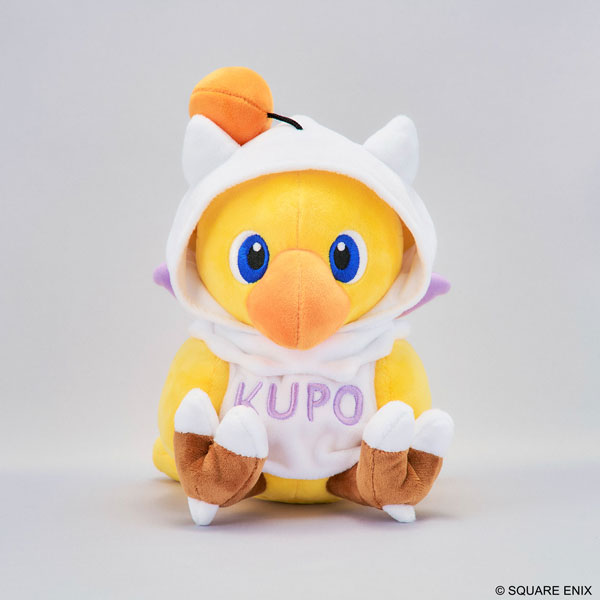 Square Enix Final Fantasy 絨毛玩偶 陸行鳥莫古力 美食家ver. 圖片 1