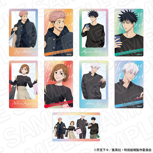 Contents Seed Jujutsu Kaisen 5th Anniversary Clear Card (Random) Shopping Ver. 9Item Set