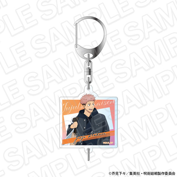 Contents Seed Anime "Jujutsu Kaisen" 5th Anniversary Acrylic Keychain Yuji Itadori shopping ver.