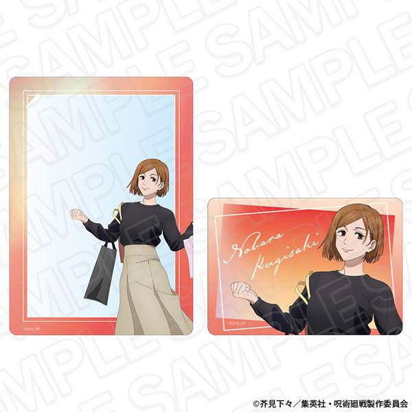 Contents Seed Anime "Jujutsu Kaisen" 5th Anniversary Hard Card Case Set Nobara Kugisaki shopping ver.