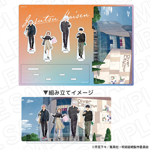 Contents Seed Anime "Jujutsu Kaisen" 5th Anniversary Acrylic Diorama shopping ver. 图片 1