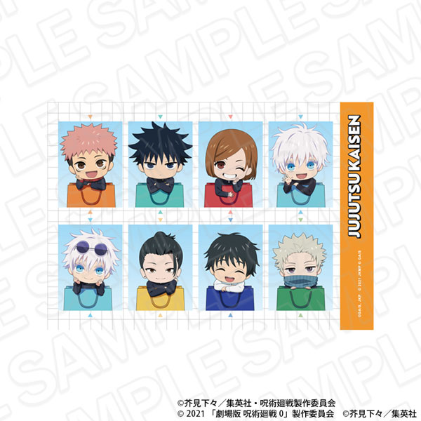Contents Seed Jujutsu Kaisen 5th Anniversary Sheet Sticker Mini Chara ver.