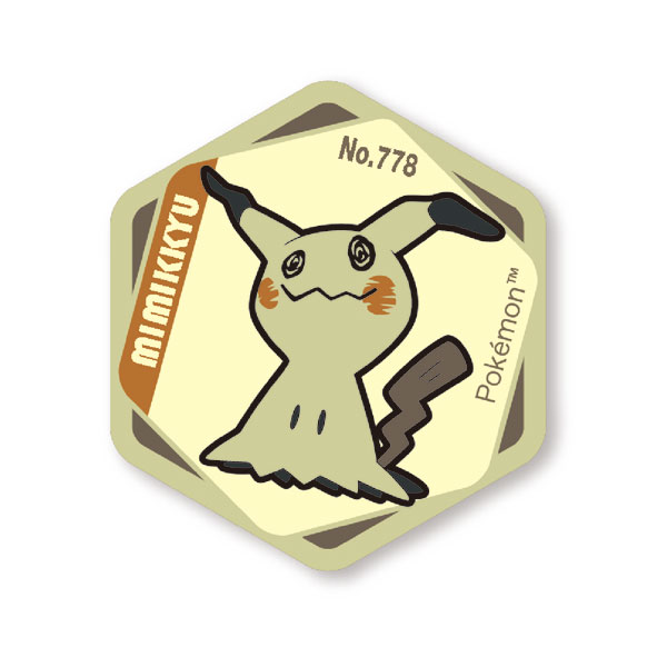 Eyeup Pokemon Honeycomb Acrylic Magnet vol.10 Mimikyu
