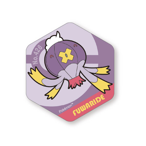 Eyeup Pokemon Honeycomb Acrylic Magnet BIG vol.7 Drifblim