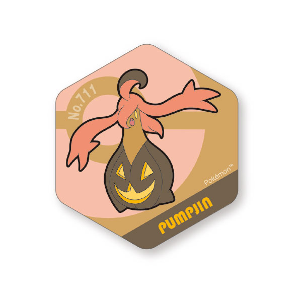 Eyeup Pokemon Pokemon Honeycomb Acrylic Magnet BIG vol.7 Gourgeist