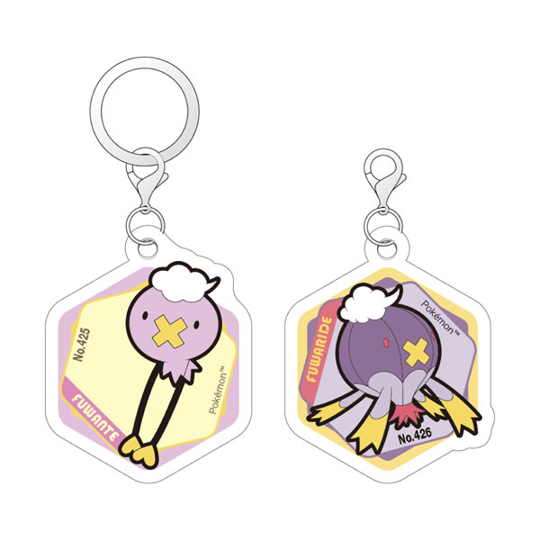 Eyeup Pokemon Pokemon Acrylic Marker Charm Set vol.6 Drifloon & Drifblim