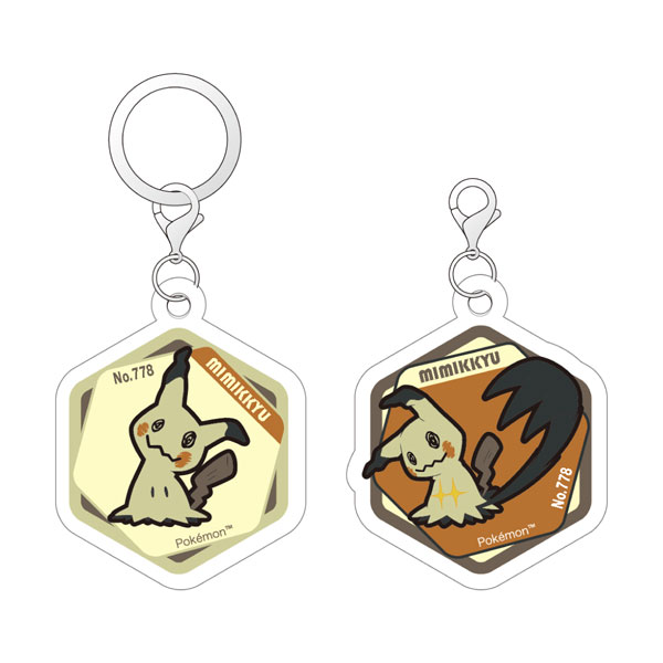 Eyeup Pokemon Pokemon Acrylic Marker Charm Set vol.6 Mimikyu