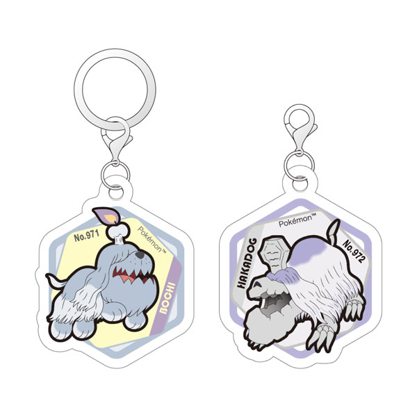 Eyeup Pokemon Pokemon Acrylic Marker Charm Set vol.6 Greavard & Houndstone