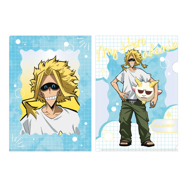Toho My Hero Academia Clear File Animal Beach Ball Ver. All Might