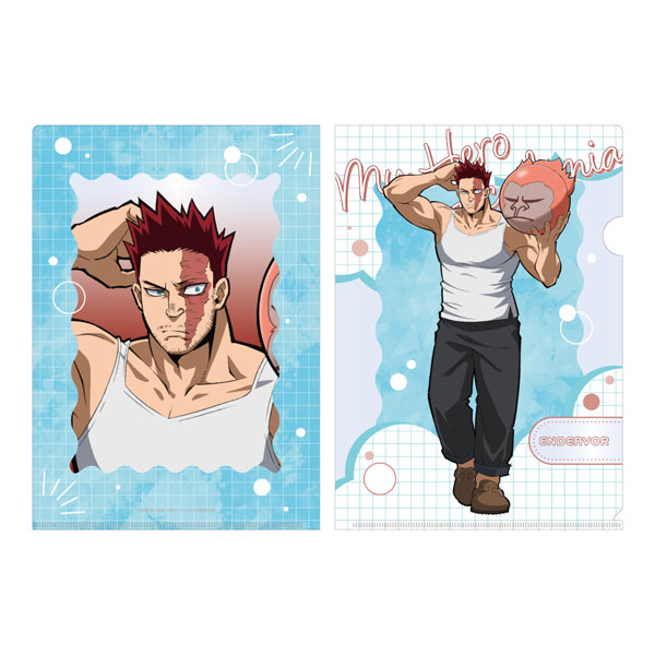 Toho My Hero Academia Clear File Animal Beach Ball Ver. Endeavor