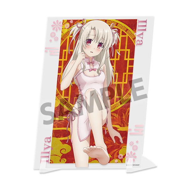 Hobby Stock Fate/Kaleid Liner Prisma Illya: Licht - The Nameless Girl Visual Acrylic Plate Illya Chinese Dress รูปภาพ 1