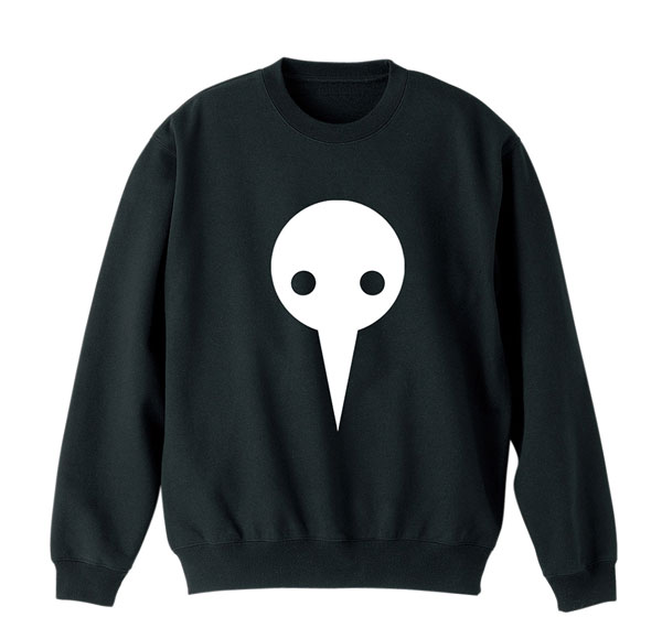 COSPA EVANGELION Angel Sweatshirt /BLACK-M