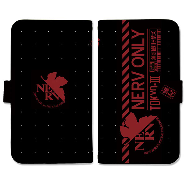 COSPA EVANGELION NERV Book-style Smartphone Case LL Bild 1