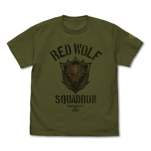 COSPA Gundam: Requiem for Vengeance Red Wolf Squadron T-shirt /MOSS-XL