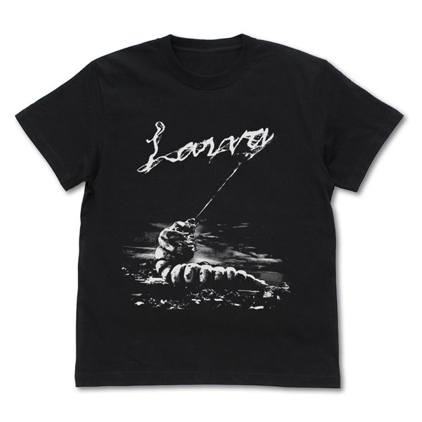 COSPA Godzilla Mothra Larva Spinning Silk T-shirt /BLACK-L image 1