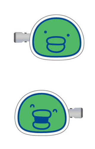 Bandai Tamagotchi Hair Clip Vol.2 03 Kuchipatchi
