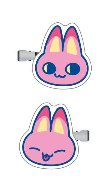Bandai Tamagotchi Hair Clip Vol.2 04 Meowtchi