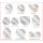 Bandai Collection Mirror Sticker Rilakkuma 10er Pack BOX Bild 2