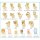 Bandai Acrylic Stand Collection Petit Rilakkuma 40Pack BOX 圖片 2