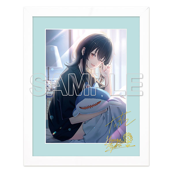 KADOKAWA I Became Friends with the Second Cutest Girl in My Class - Conclusion Celebration - A4-sized Chara Fine Graph with Replica Signature gambar 1