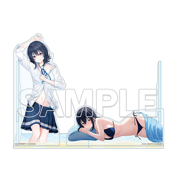 KADOKAWA I Became Friends with the Second Cutest Girl in My Class - Conclusion Celebration - Acrylic Bookend