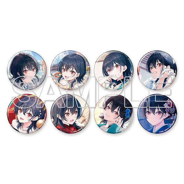KADOKAWA [Re-release Edition] I Became Friends with the Second Cutest Girl in My Class - Tradable Tin Badge -Full of Umi- [1 Pack]