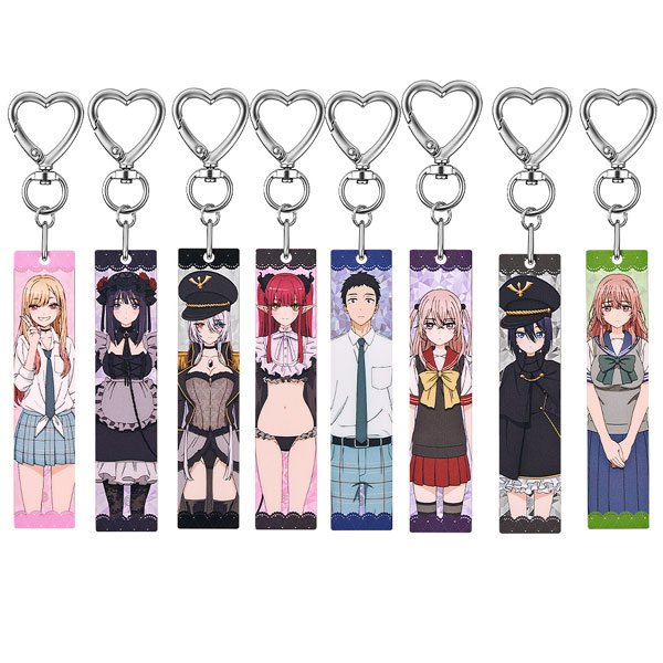 GoodSmile Moment TV-Anime "My Dress-Up Darling" Sammel-Acryl-Schlüsselanhänger 8er Pack BOX Bild 1
