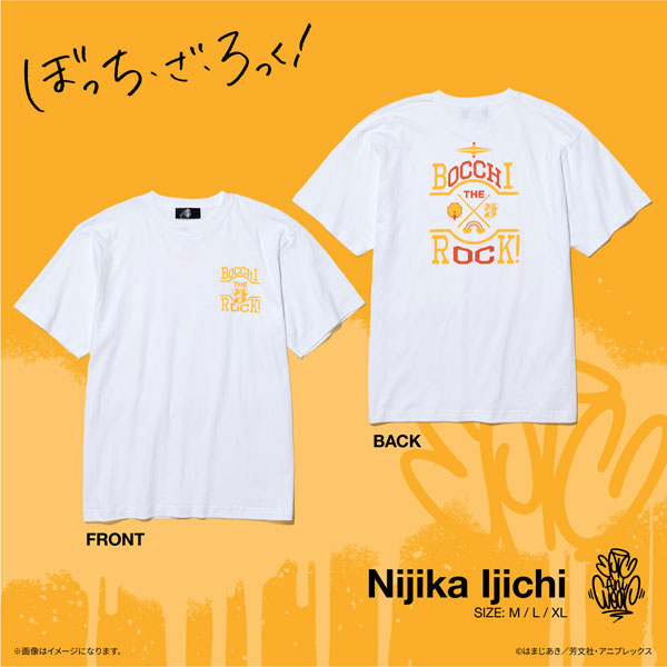 Culture Entertainment Anime "BOCCHI THE ROCK!" EpicAniWear Nijika Ijichi Image Design TEE L