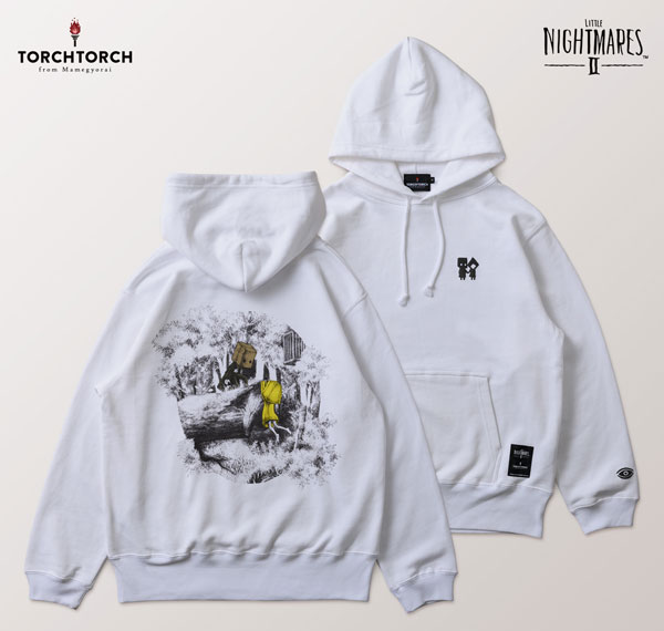 TORCH TORCH Little Nightmares II x TORCH TORCH / เสื้อฮู้ด Mono & Six สีขาว XXL รูปภาพ 1
