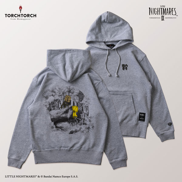 TORCH TORCH Little Nightmares II x TORCH TORCH / Mono & Six Hoodie Heather Gray L