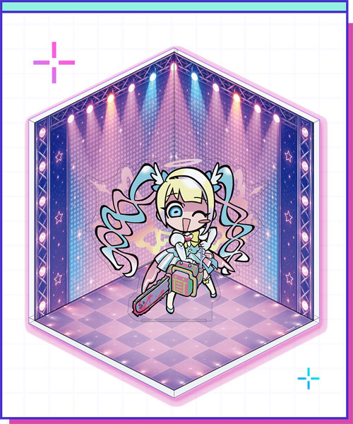 WHY SO SERIOUS? NEEDY STREAMER OVERLOAD Live Stage Acrylic Stand KAngel (hato ver.)