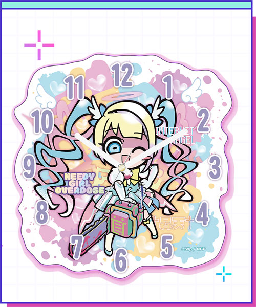 WHY SO SERIOUS? NEEDY STREAMER OVERLOAD Dennou Tenshi Splash Clock image 1