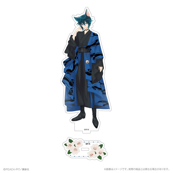 ATFES Shugo-chara! New Illustration Acrylic Stand Ikuto Tsukiyomi Hana Nari Hanayashiki